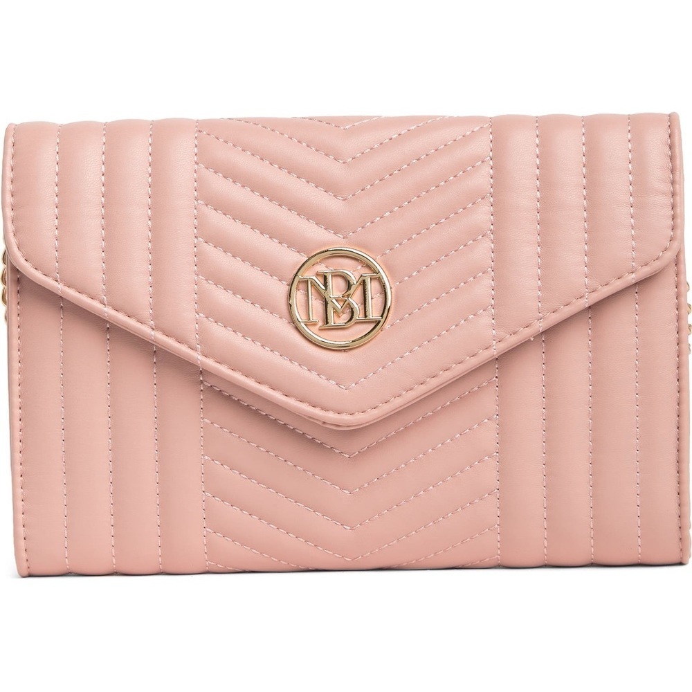 BADGLEY MISHKA Quilted Cossbody Purse ~ Blush ~ NWT!